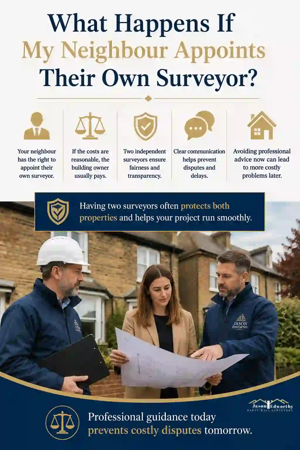 What Happens If My Neighbour Appoints Their Own Surveyor Loughborough?